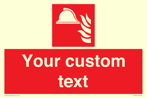 Custom Location of firefighting equipment